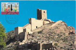 SPAIN. MAXICARD. ALHAMA DE MURCIA CASTLE. 2020 - Maximum Cards