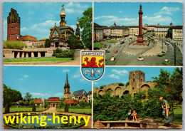 Darmstadt - Mehrbildkarte - Postsonderstempel Hessenschau 1981 Bauen Wohnen Freizeit Ausstellung - Darmstadt