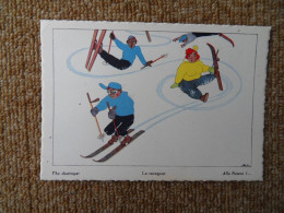 KB11/1065-Samivel Humour Au Ski Neige-Le Ravageur - Samivel