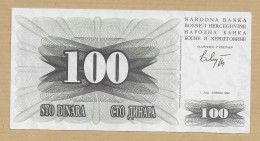 100 DINARA 1992  NEUF - Bosnia Y Herzegovina