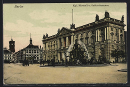 AK Berlin, Kgl. Marstall Und Schlossbrunnen  - Mitte