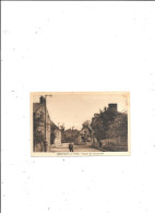 CARTE POSTALE 76 HERICOURT EN CAUX ROUTE DE DOUDEVILLE VOYAGEE - Andere & Zonder Classificatie