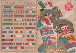 Calendarietto Italiano RIMMEL 1918 - Kleinformat : 1901-20