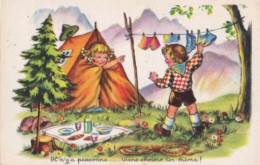 ENFANTS CAMPING  Il N'y A Personne...viens Choisir Toi Même ! - Zeitgenössisch (ab 1950)