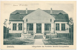 Jimbolia 1929 - Sängerheim Des Hatzfelder Gewerbe-Gesangvereines - Romania