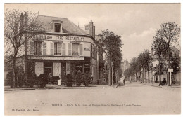 DREUX - Place De La Gare Et Perspective Du Boulevard Louis- Terrier - Ch. Foucault - Precurseur - Dreux