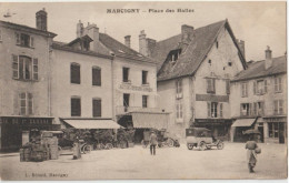 MARCIGNY - Place Des Halles - Autres & Non Classés