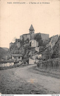 [42] CORNILLON - L'Eglise Et Le Château -   Cpa 1921 - Éd. Giroud - Sonstige & Ohne Zuordnung