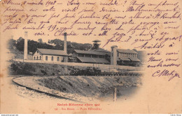 [42] SAINT-ÉTIENNE - Puits Ferrouillat - Train Tractant Des Wagons De Charbon - CPR 1908 - Saint Etienne