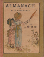Calendarietto Francese KATE GREENAWAY -  ANNO 1886 - Formato Piccolo : ...-1900