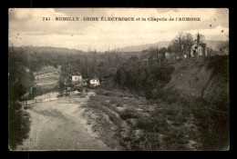 74 - RUMILLY - USINE ELECTRIQUE ET LA CHAPELLE DE L'AUMONE - Rumilly