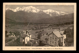 74 - SALLANCHES - LES VILLAS ET LE MONT-BLANC - Sallanches