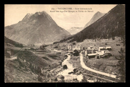 74 - VALLORCINE - LA GARE DE CHEMIN DE FER INTERNATIONALE - Autres & Non Classés