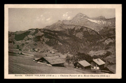 74 - CREST-VOLAND - CHALETS PARAVI ET LE MONT CHARVIN - Autres & Non Classés