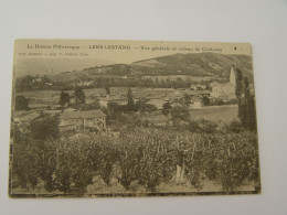 DROME-LENS LESTANG-VUE GENERALE ET COTEAU DE CHATENAY - Autres & Non Classés