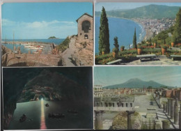 ITALY. 1958 - 1963  Alassio, Capri & Pompei Scenic Collectible Postcards - Collezioni E Lotti