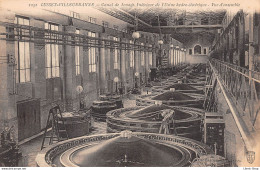 [69] Cusset Villeurbanne Rhône, Canal De Jonage, Intérieur De L'Usine Hydro-électrique - Cpa ± 1920 ( ͡♥ ͜ʖ ͡♥) ♥ - Villeurbanne