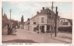 [36] Mézières-en-Brenne - Pompe à Essence Logo à Damier SHELL - Rue Neuve Cpa ± 1930  ( ͡♥ ͜ʖ ͡♥) ♥ - Sonstige & Ohne Zuordnung