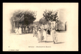 ALGERIE - RELIZANE - BOULEVARD DE MASCARA - EDITEUR GEISER - Other & Unclassified