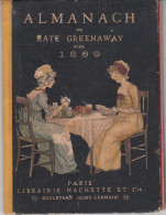 Calendarietto Francese KATE GREENAWAY -  ANNO 1889 - Formato Piccolo : ...-1900