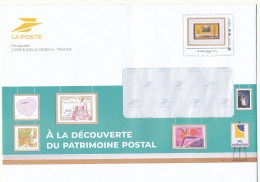 PAP   " Découverte Du Patrimoine Postal" .Port  Payé N° 465019 - Prêts-à-poster: Réponse