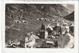 CPSM :  14 X 9  -  EN  AVION  AU-DESSUS  DE... 5. VALLORCINE  - Vue Générale - Altri & Non Classificati