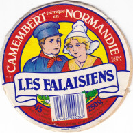 ETIQUETTE CAMEMBERT LES FALAISIENS - Käse