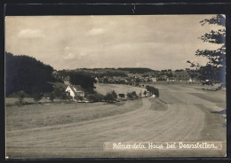 AK Donnstetten, Römerstein Haus Mit Ortsansicht  - Autres & Non Classés