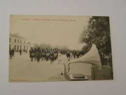 DROME-ROMANS-75 E REGIMENT D'INFANTERIE-RETOUR DES MANOEUVRES-EN GARE  ANIMEE ED P BOYER - Romans Sur Isere