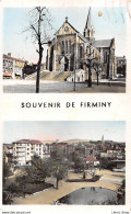 [42] Souvenir De Firminy - La Place Du Breui Et Le Jardin Public Cpsm 1969 ( ͡◕ . ͡◕) ♣ - Firminy