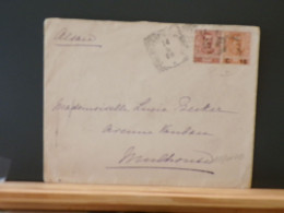 107/067B LETTRE  ITALIE POUR MULHOUSE/ALSACE  1906 - Poststempel
