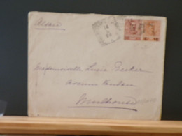 107/0467B LETTRE  ITALIE POUR MULHOUSE/ALSACE  1906 - Marcophilia