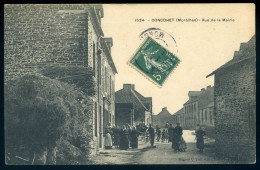 CPA - (56) Concoret (Morbihan) - Rue De La Mairie (Oblitération à étudier) - Otros & Sin Clasificación