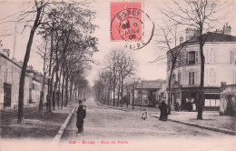 Bondy - Rue De Paris  -  CPA °J - Bondy