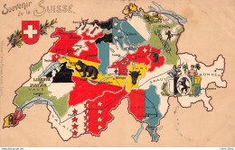SOUVENIR DE LA SUISSE - Editions Cartes Postales KUNZLI - ZURICH - 1900  ( ͡♥ ͜ʖ ͡♥) ♥ - Zürich