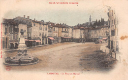 [07] LAMASTRE - La Place Du Marché - Pap - Lib. Firmin DELOCHE Cpa 1904 ( ͡◕ . ͡◕) ♣ - Lamastre