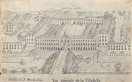 [34] Edition G.P. Montpellier.  Vue Générale De La Citadelle - Cpa 1906 ( ͡♥ ͜ʖ ͡♥) ♥ - Montpellier