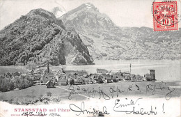 Suisse > NW Nidwald STANSSTAD Und PILATUS - Cpa 1904 Dos Simple ( ͡◕ ͜ʖ ͡◕) ♦ - Stans