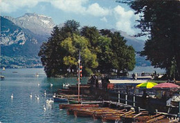 AK 210851 FRANCE - Annecy - L'Ile Des Cyhnes Et La Tournette Enneigée - Annecy