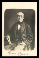 ECRIVAINS - ERNEST WILFRID LEGOUVE, LITTERATEUR FRANCAIS 1807-1903 - CART PHOTO ORIGINALE - Schriftsteller