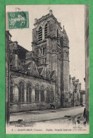 SAINT BRIS - EGLISE & CLOCHER - Carte écrite En 1913 - Saint Bris Le Vineux