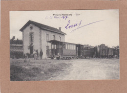 CPA 51 Marne Villers-Marmery Gare Train Chemin De Fer - Other & Unclassified