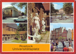 Ansichtskarte  Rostock Universitätsplatz 1984 - Rostock