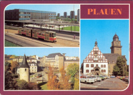 Plauen (Vogtland) Oberer Bahnhof, Otto-Grotewohl-Platz (heute Tunnel) 1981 - Plauen