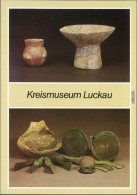 Luckau Łuków Kreismuseum: Stichbandkeramik, Bronzehortfund 1988 - Luckau