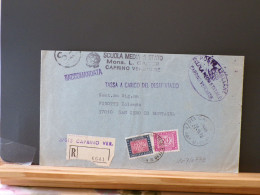 107/077B  LETTRE RECOMM.   ITALIE 1978 TAXEE - Portomarken