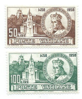 Vaticano 1959; San Casimiro, Anniversario Della Nascita. Serie Completa. - Unused Stamps
