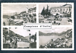 11016 Campione D'Italia -  Veduta Generale, Il Casinò, La Chiesa - Sonstige & Ohne Zuordnung