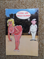 KB11/1083-Alexande Humour Joueur De Boules Et Vraie Blonde 1983 - Humour