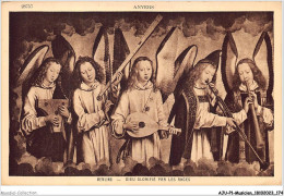 AJUP1-0088 - MUSICIEN - ANVERS - MEMLING - Dieu Glorifié Par Les Anges  - Muziek En Musicus